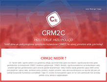 Tablet Screenshot of crm2c.com